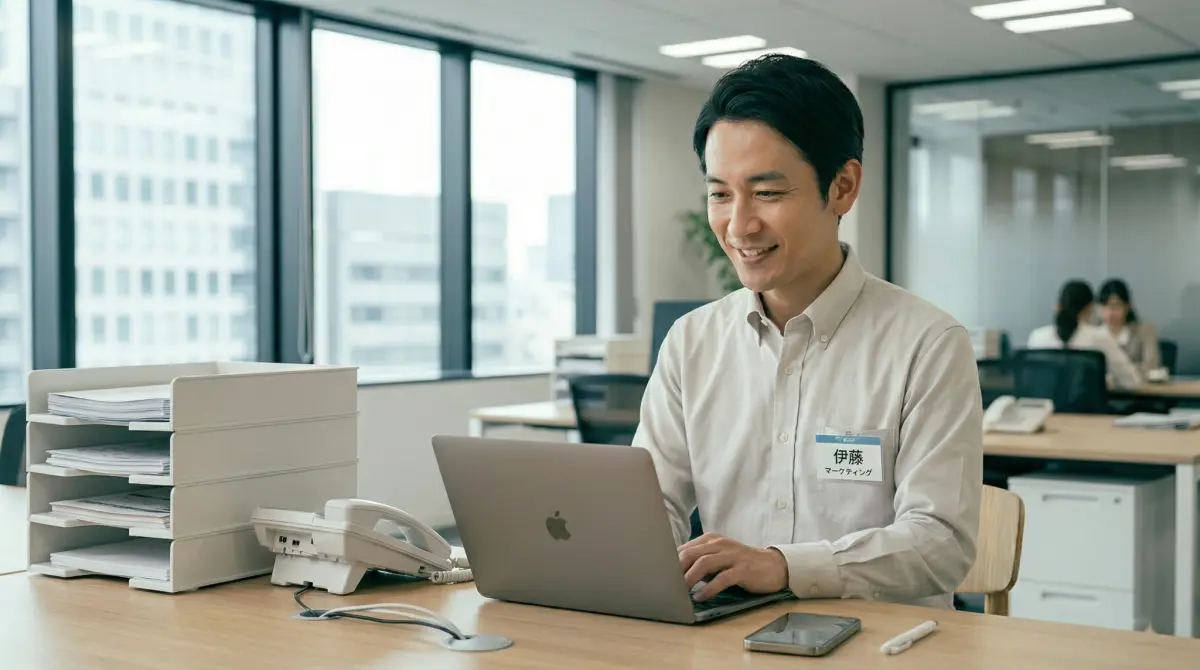 アンケートを依頼するイメージ